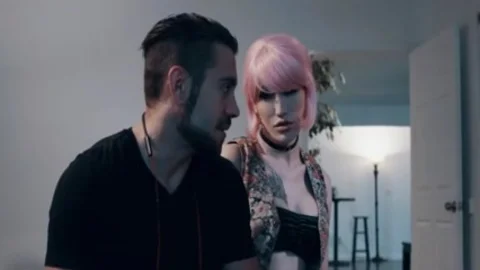favourable guy acquires To fucked Her dirty Pale TS Stepsister Lenas backdoor