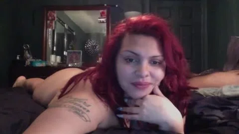 fette Transgender-PAWG schwarz gemacht