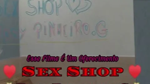 Rosy Pinheiro macht einen Orgie in ihrem Sexshop Rosy Pinheiro.G