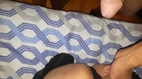 Massiver Shemale lutscht BBC und Doggy POV