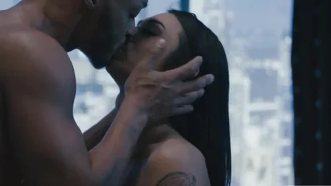 Petite nice-looking TS Khloe Kay unfathomable Interracial ass Penetration